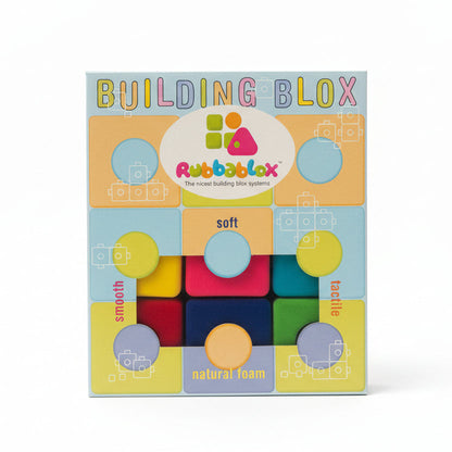 Rubbablox Building Blocks - Safe, Squishy & Fuzzy