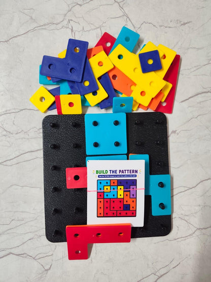 Tetris Peg Puzzle – Stack, Fit & Learn