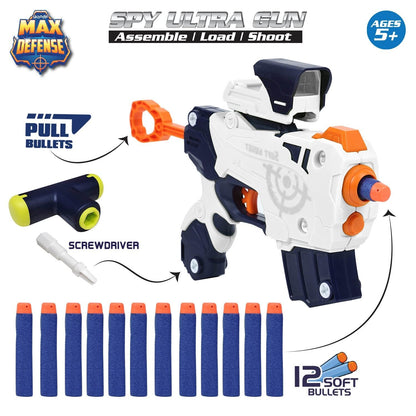 Skoodle Max Defense Spy Ultra Gun - (White)