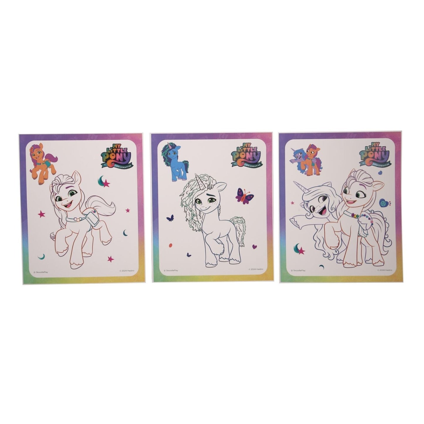 Skoodle My Little Pony Colouring Frames