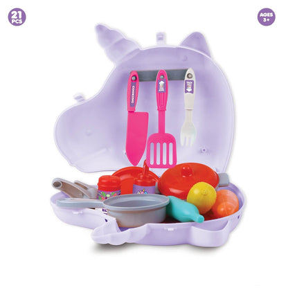 Skoodle Unicorn Kitchen Set