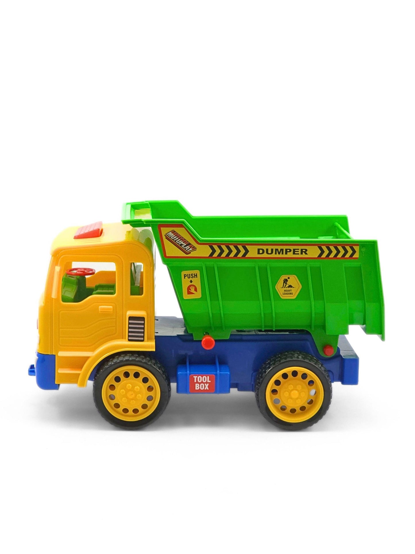 Motoplay Dumper - BIS Certified & Heavy Duty Truck Toy | UATOYS