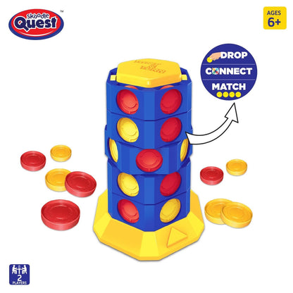 Skoodle Quest Bridge 4 Tower Twist & Turn