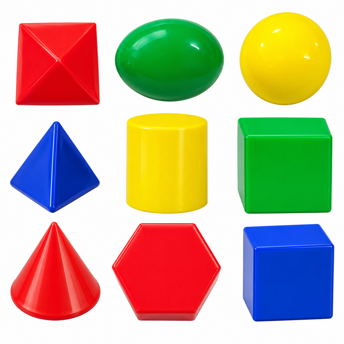 3D Shapes Educational Kit