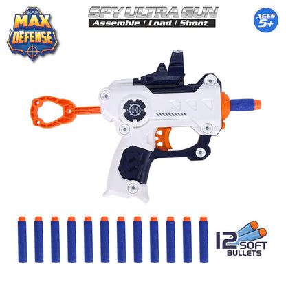 Skoodle Max Defense Spy Super Gun - (White)