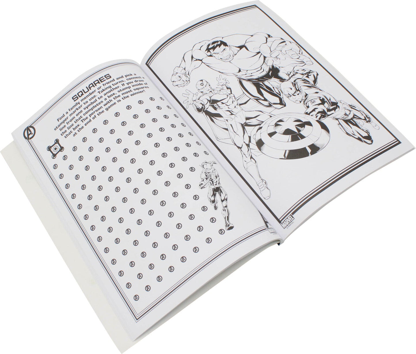 Disney Marvel Coloring & Activity Book