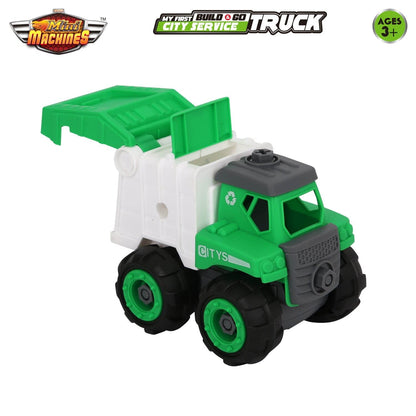 Skoodle Build & Go Garbage Compactor Truck