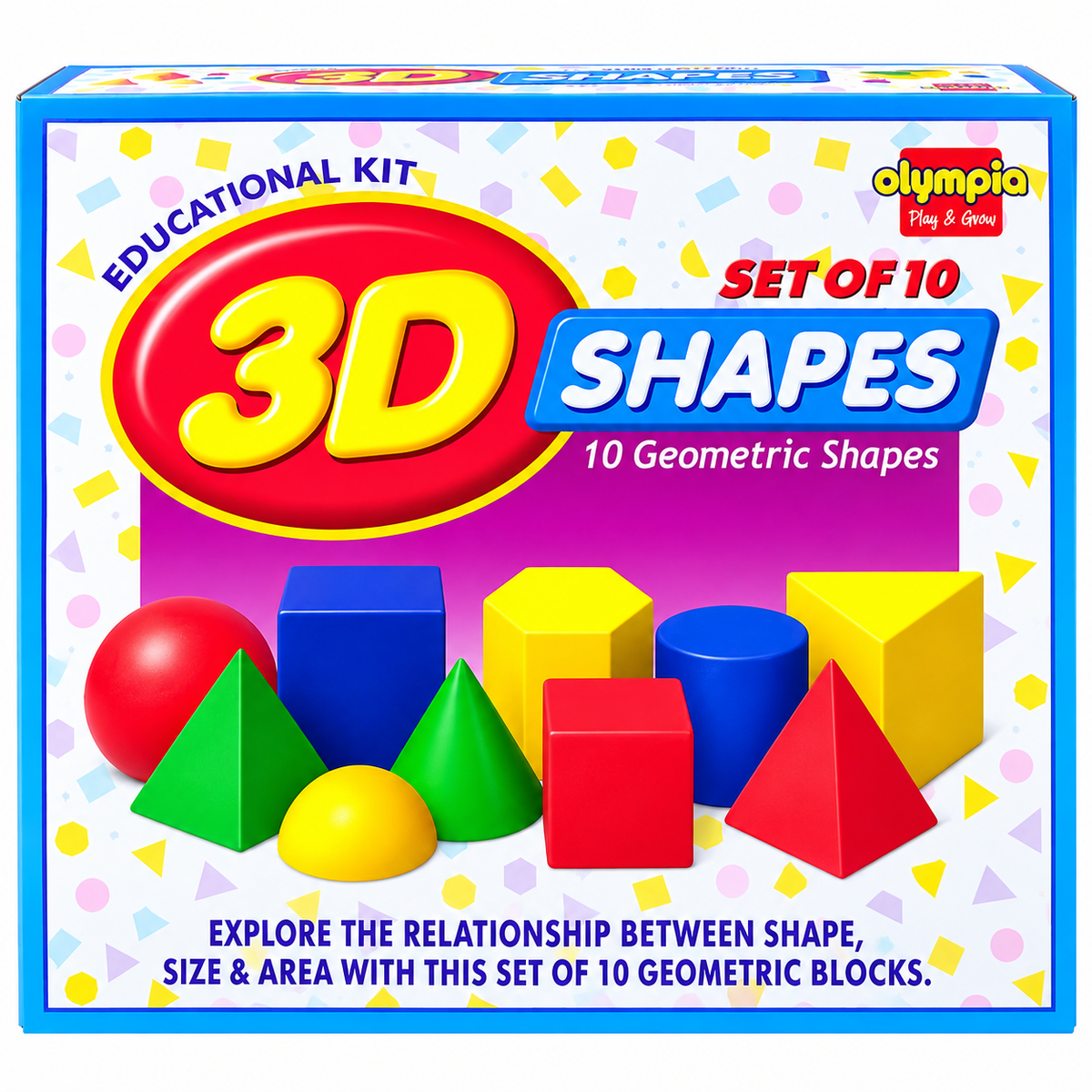 3D Shapes Educational Kit