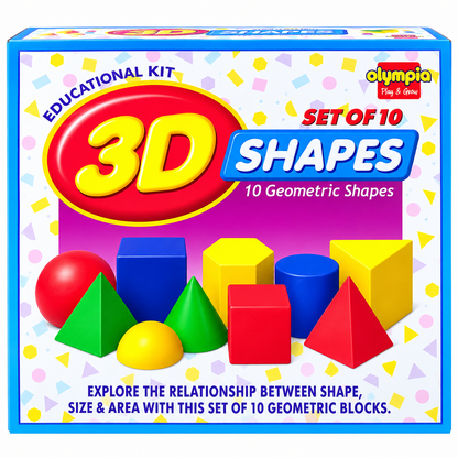 3D Shapes Educational Kit