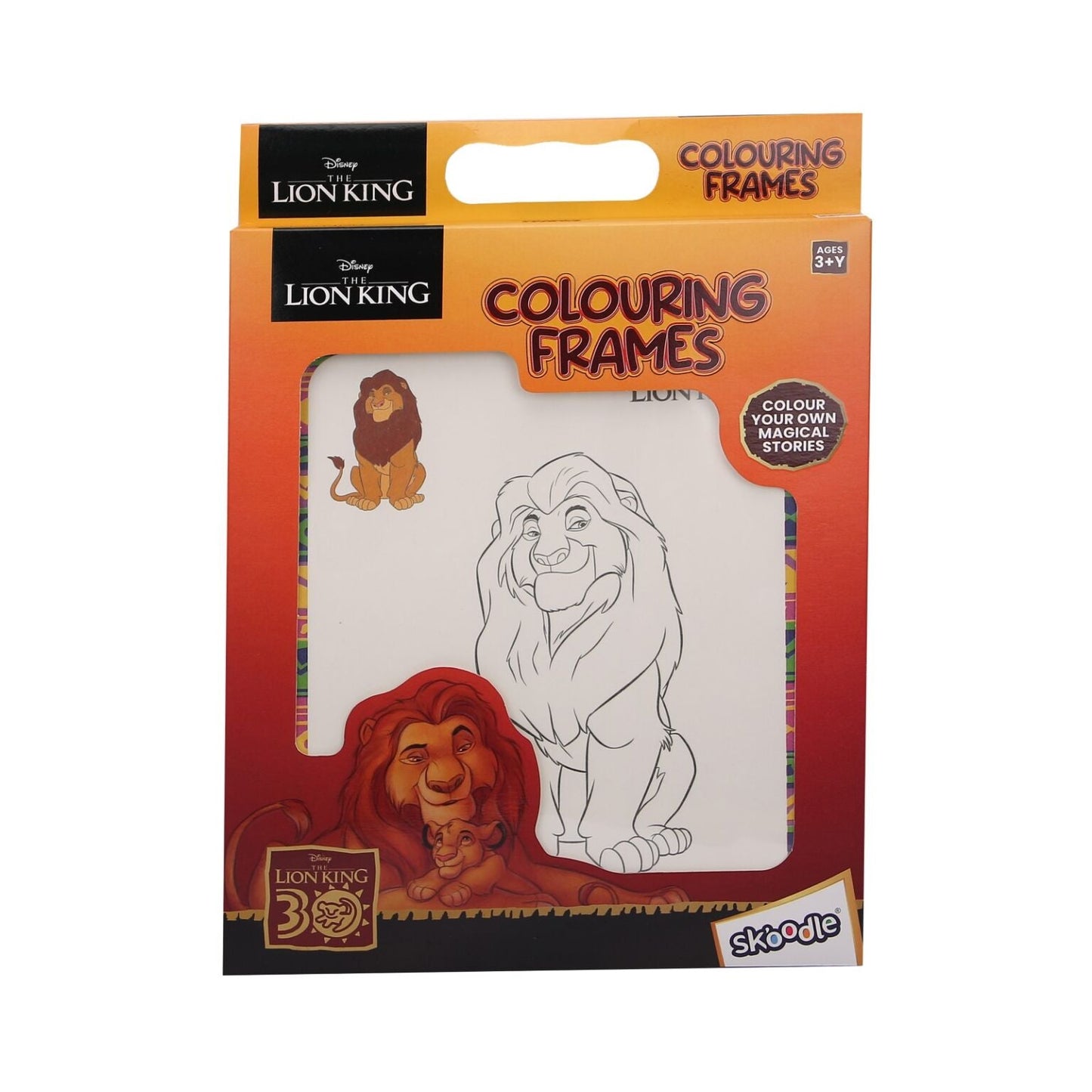 Disney Lion King Colouring Frames - Art & Craft Activity Set