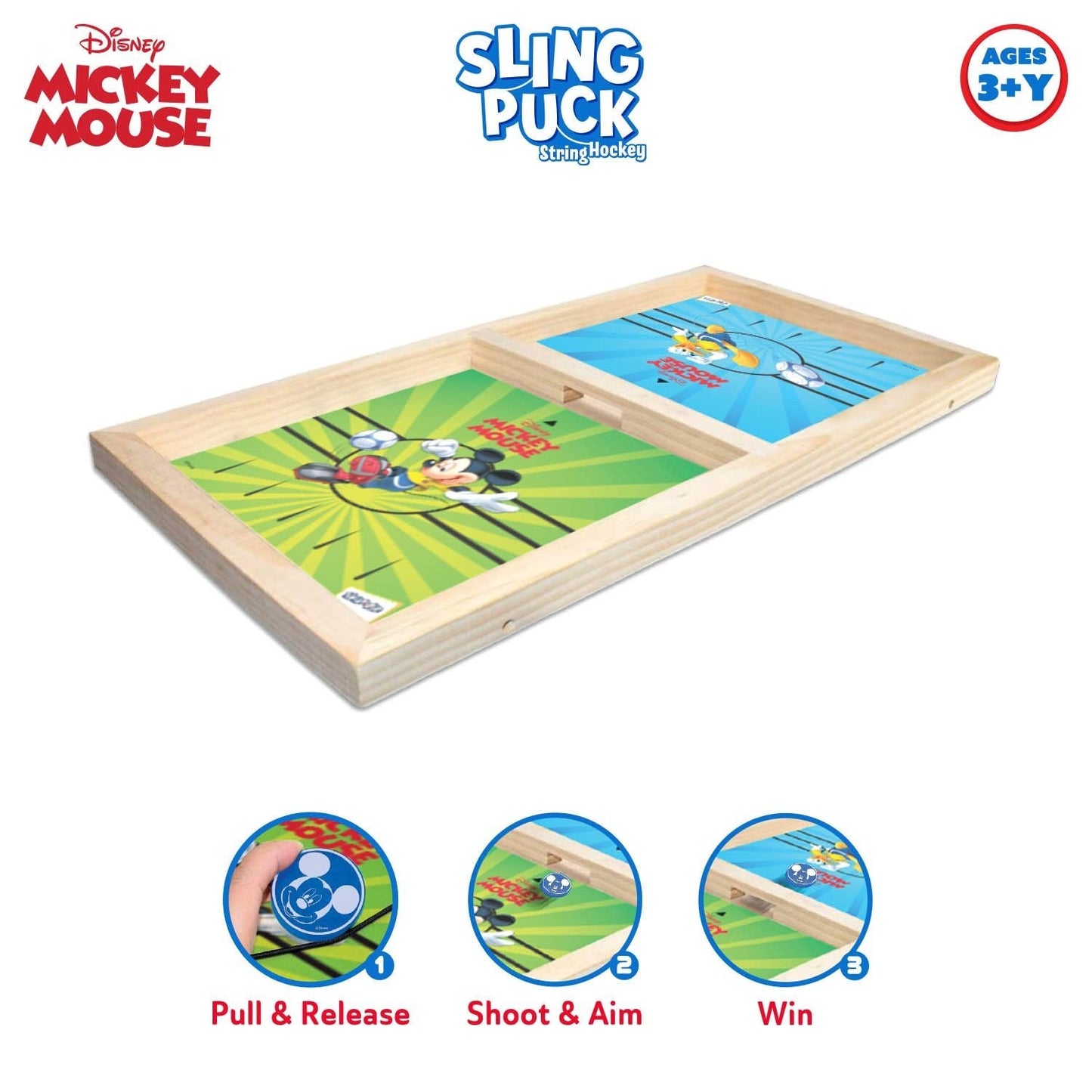 Disney Mickey Sling Puck Table Game