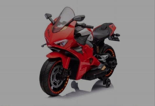 Kids Electric Ride-On Sports Motorcycle (Ducati Style, Red) | COMF-018