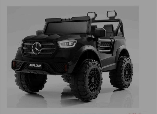 Kids Electric Ride-On Offroad Jeep 4x4 (Black, Mercedes Style) | COMF-888M