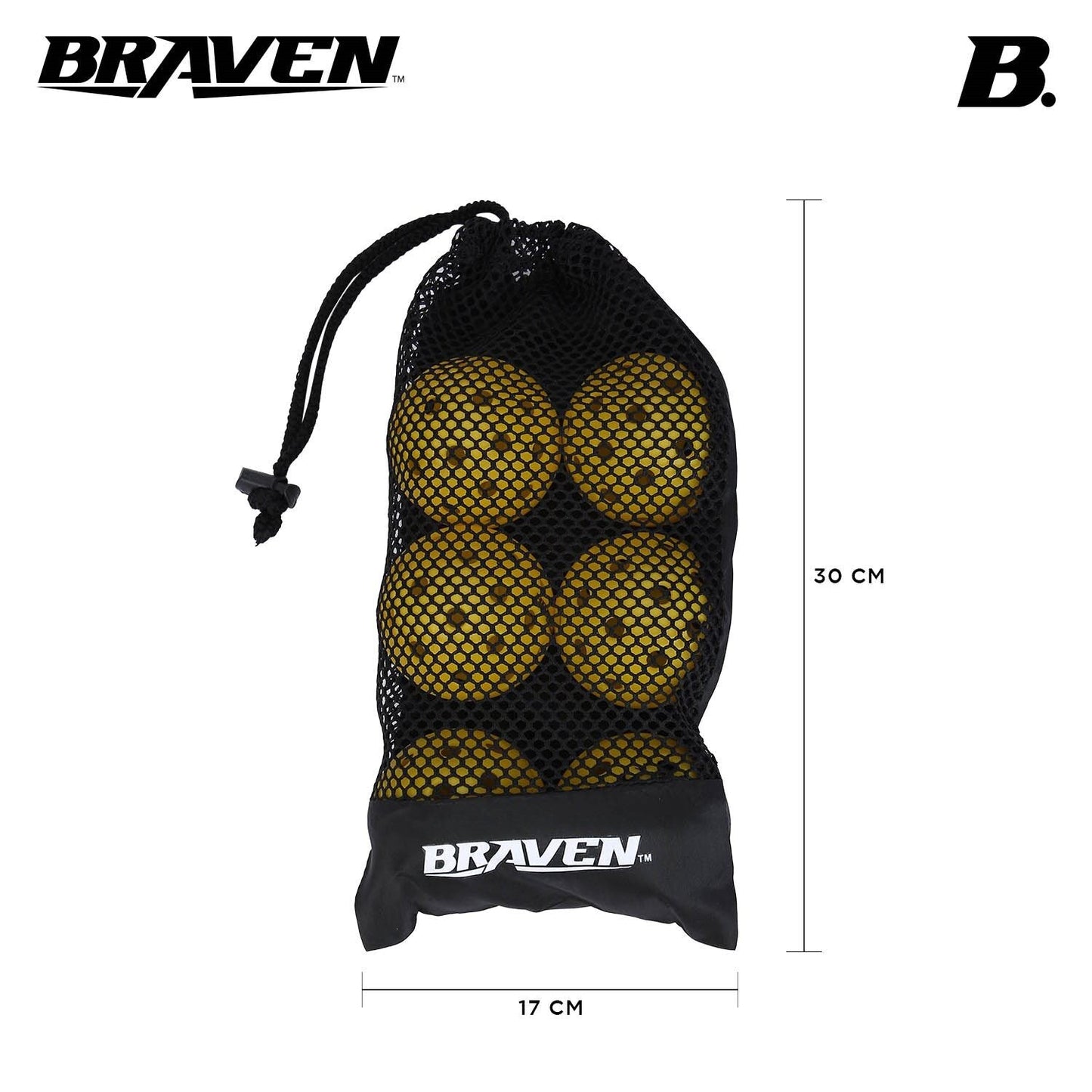 Skoodle Braven Pickel Ball - Pack Of 6 Balls
