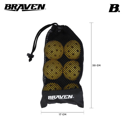 Skoodle Braven Pickel Ball - Pack Of 6 Balls