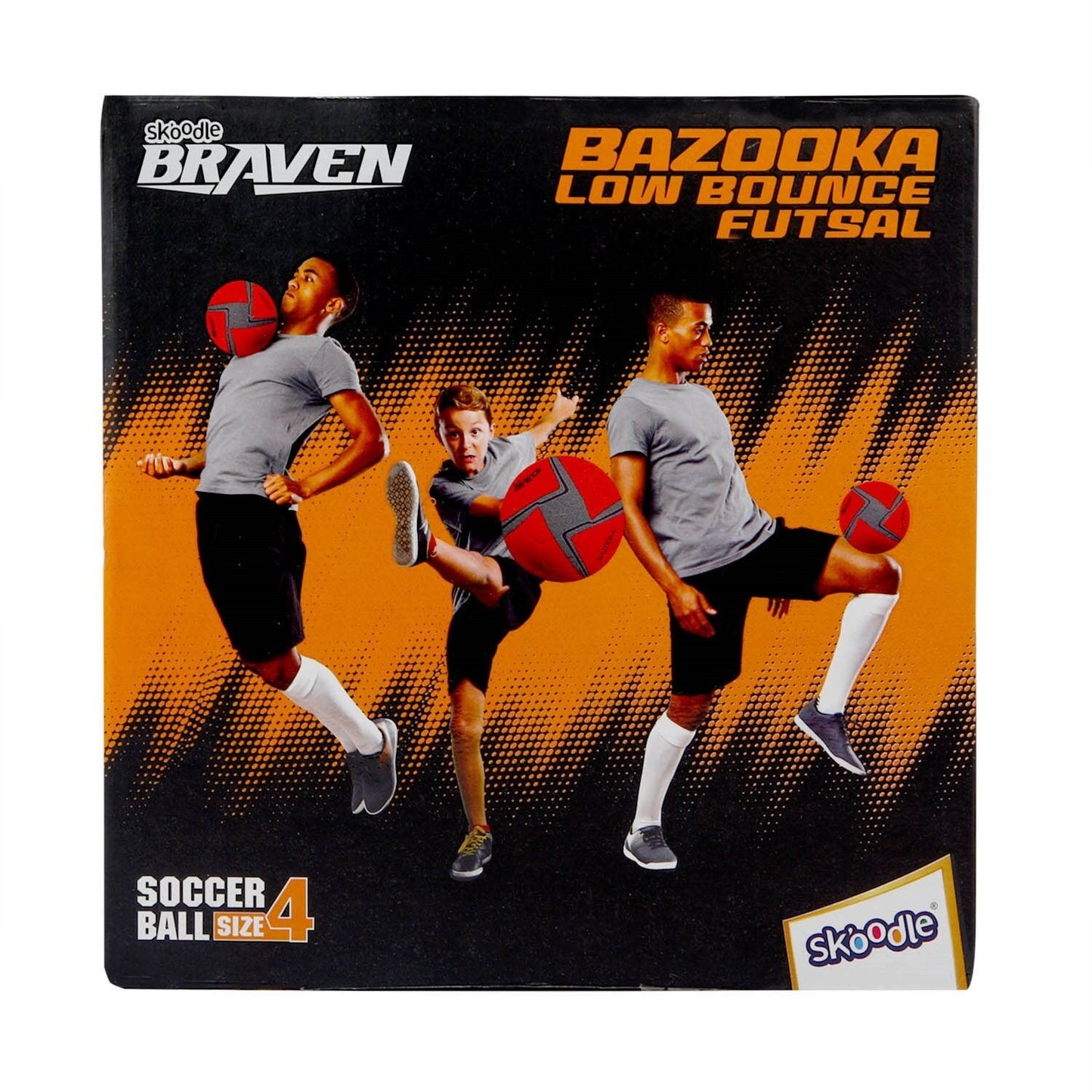 Skoodle Braven Bazooka Low Bounce Futsal Soccer Ball - Size 4