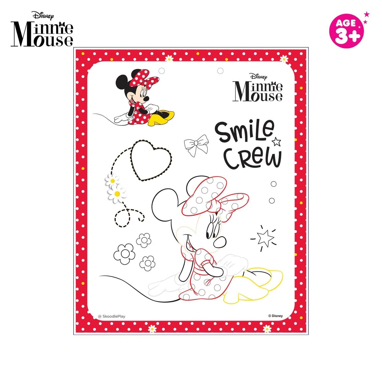 Disney Minnie Rainbow Colouring Frames - Art & Craft Activity Set
