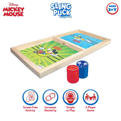 Disney Mickey Sling Puck Table Game