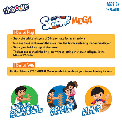 Skoodle Quest Mega Stackrr (4.75" X 1.58" X 1")