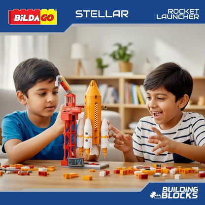 Bildago Stellar - Rocket Launcher (SP13427)- 3-in-1 Model (98 PCS)