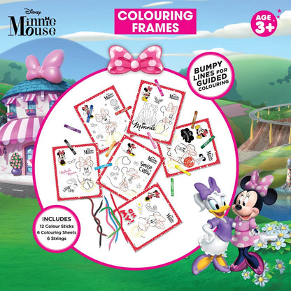 Disney Minnie Rainbow Colouring Frames - Art & Craft Activity Set