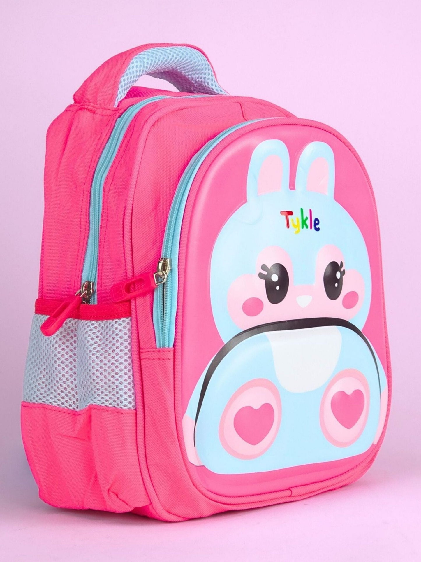 Tykle Bunny BTS Combo – School Backpack + Oil Pastels + Unicorn Water Bottle