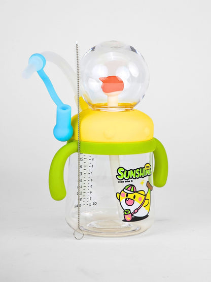 Tykle Rainbow Cloud BTS Combo – Plush Sling Bag + Sunshine Straw Sippy Bottle