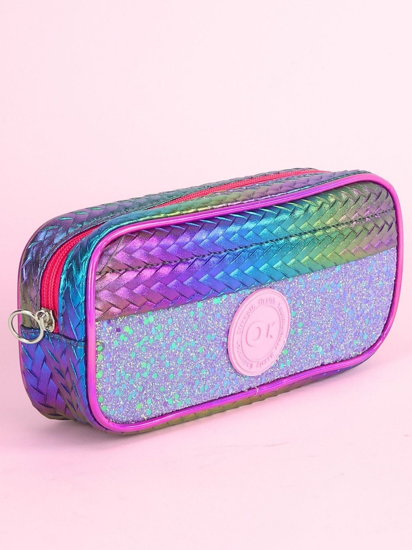 Tykle Kawaii BTS Combo – 2-in-1 School Bag + Pencil Case + Crayon Sticks + Stationery Set