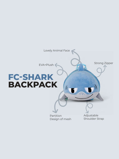 Tykle Shark BTS Combo – Plush Sling Bag + Sunshine Straw Sippy Bottle