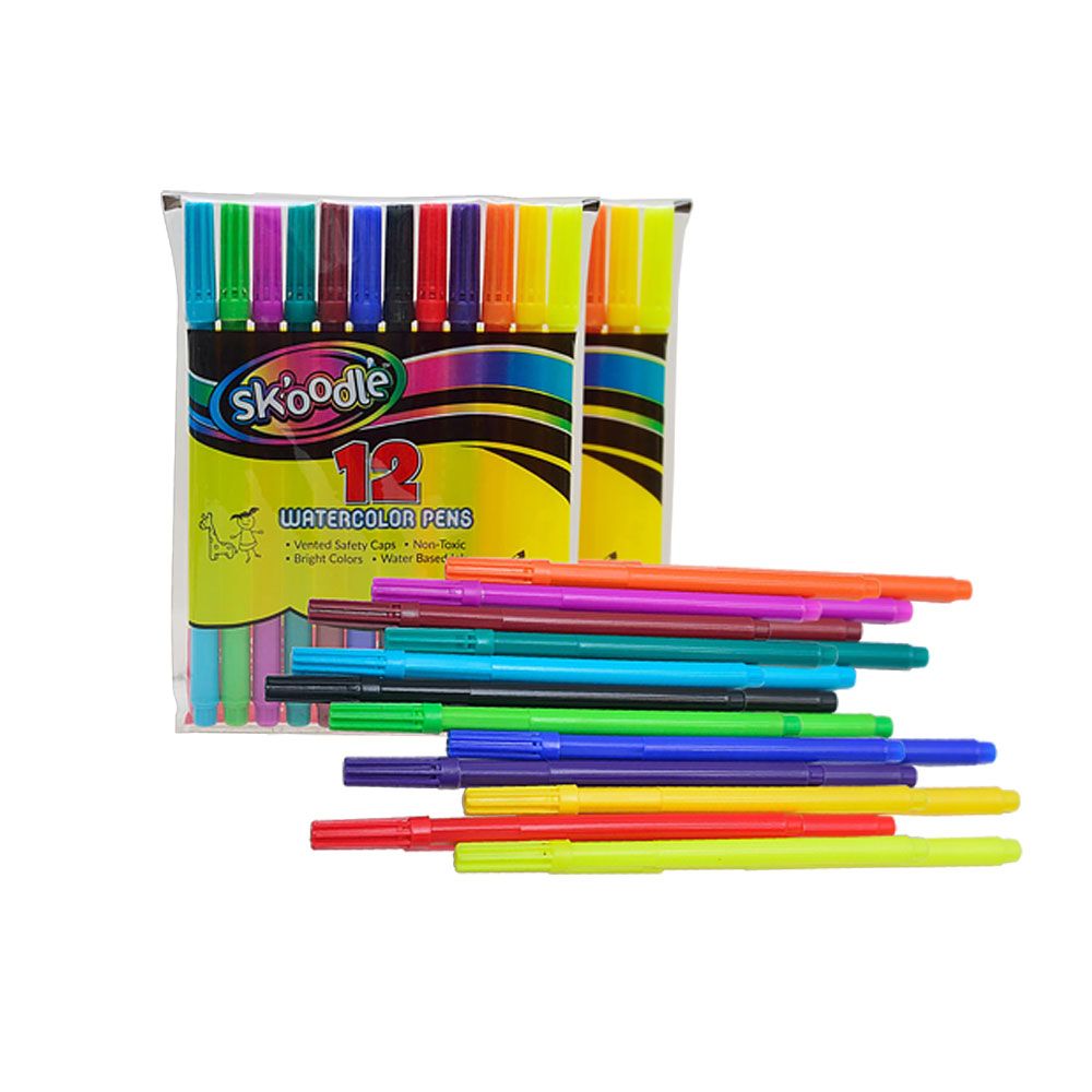 Skoodle 12 Max Watercolour Pens