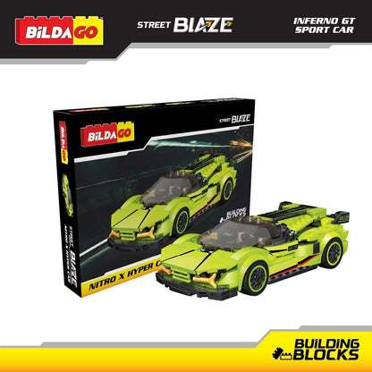 Bildago Street Blaze - Nitro X Hyper Car(SP13433) (286 PCS)