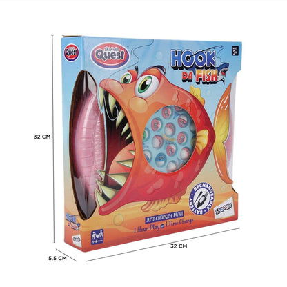 Skoodle Quest Hook Da Fish Rechargeable Game - Rose