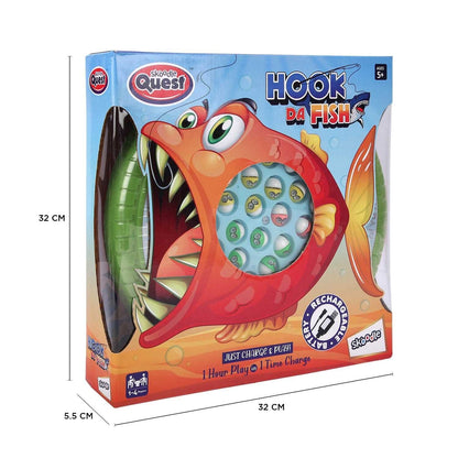 Skoodle Quest Hook Da Fish Rechargeable Game - Green