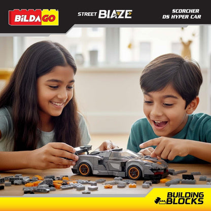Bildago Street Blaze - Scorcher DS Hyper Car (SP13434) (263 PCS)