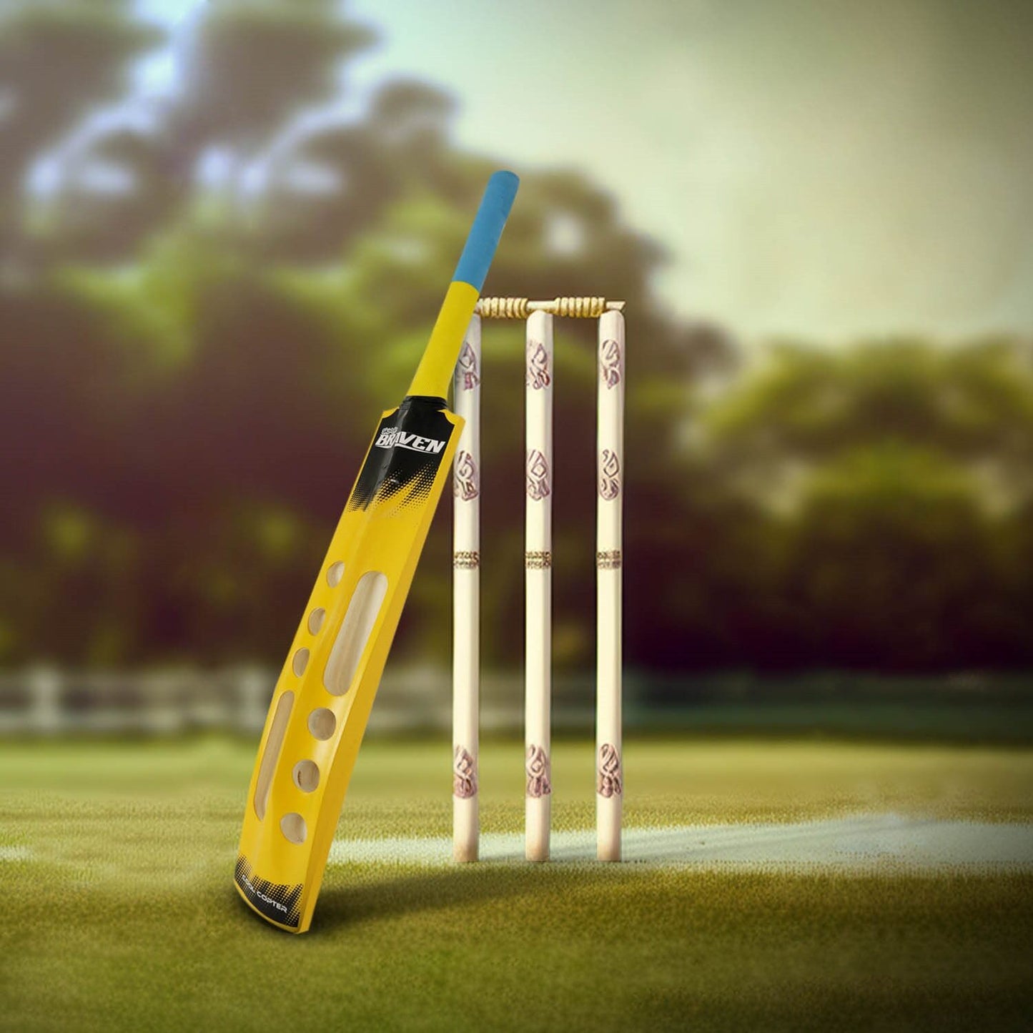 Skoodle Braven Cool-Copter Timber Scoop Cricket Bat