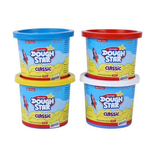 Skoodle Dough Star Mega 125 Gm - Pack Of 4A