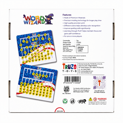 Word Wizard Educational Learning Game – Truzo Toys