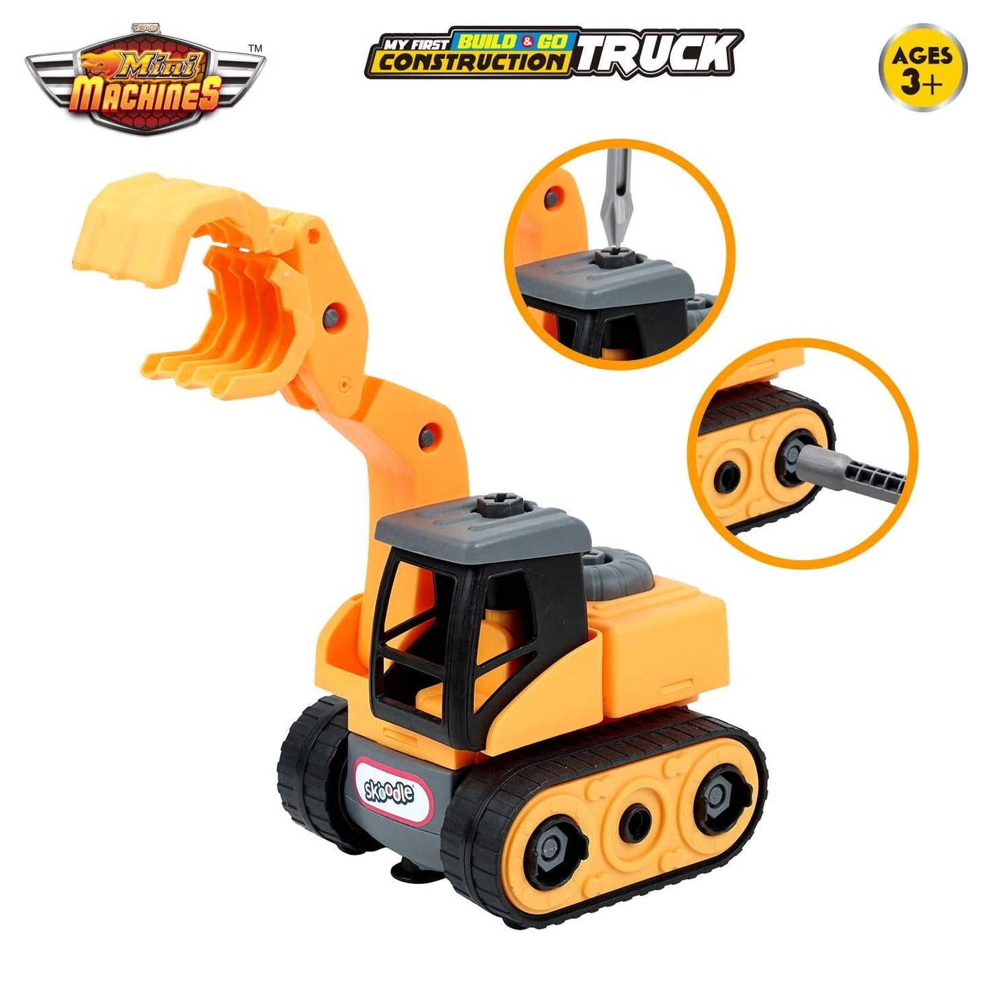 Skoodle Build & Go Excavator Truck
