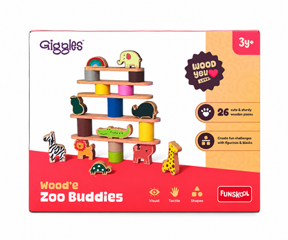 Giggles Wood’e Zoo Buddies