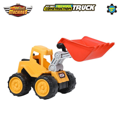 Skoodle Mini Machines Build & Go Free Wheel Construction Truck - Bulldozer
