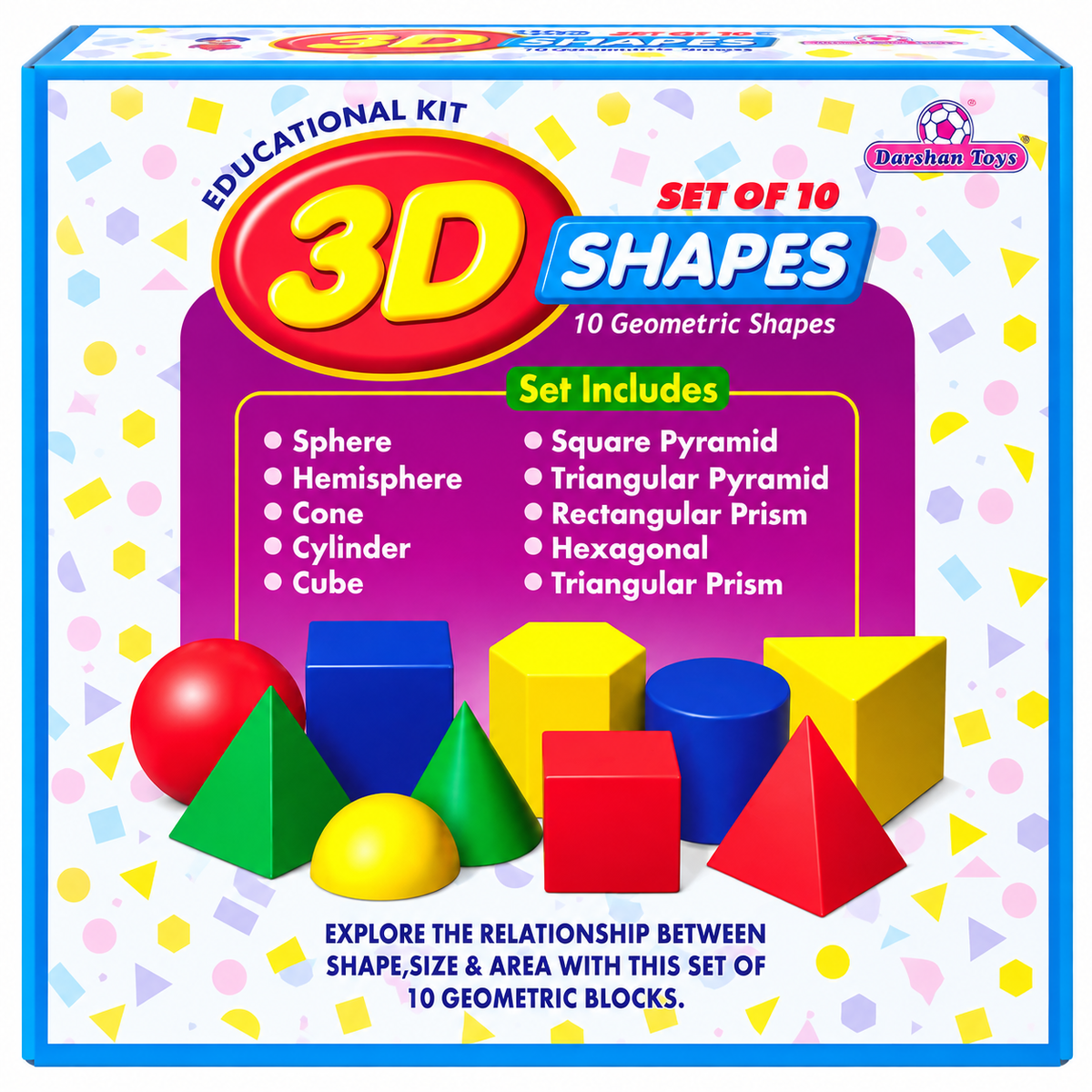 3D Shapes Educational Kit