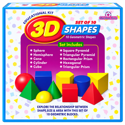3D Shapes Educational Kit