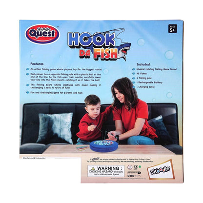 Skoodle Quest Hook Da Fish Rechargeable Game - Lavender