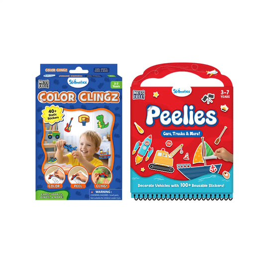 Stickering Action Pack (ages 3-7)