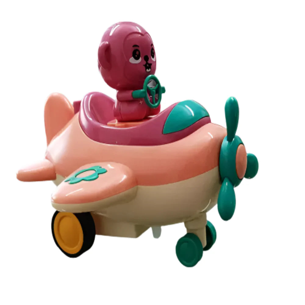 innovitoy Press & Go  Pet Jet Go Plane - Multicolor