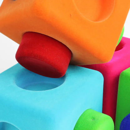 Rubbablox Building Blocks - Safe, Squishy & Fuzzy