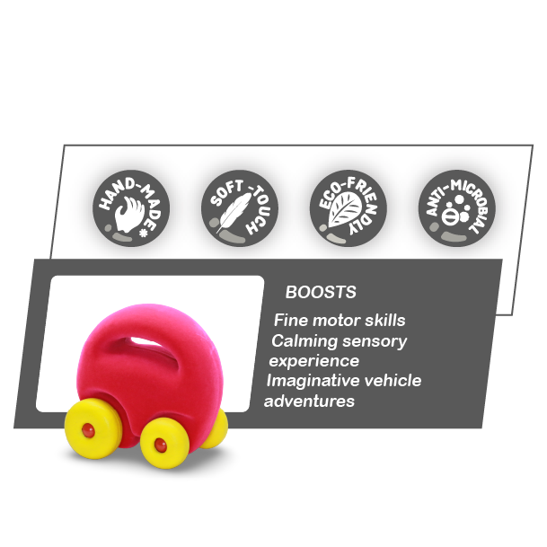 Grab’em Mascot Car – Push & Pull Toy