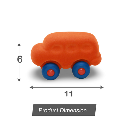 Colourful Micro Vehicles (Set of 4)