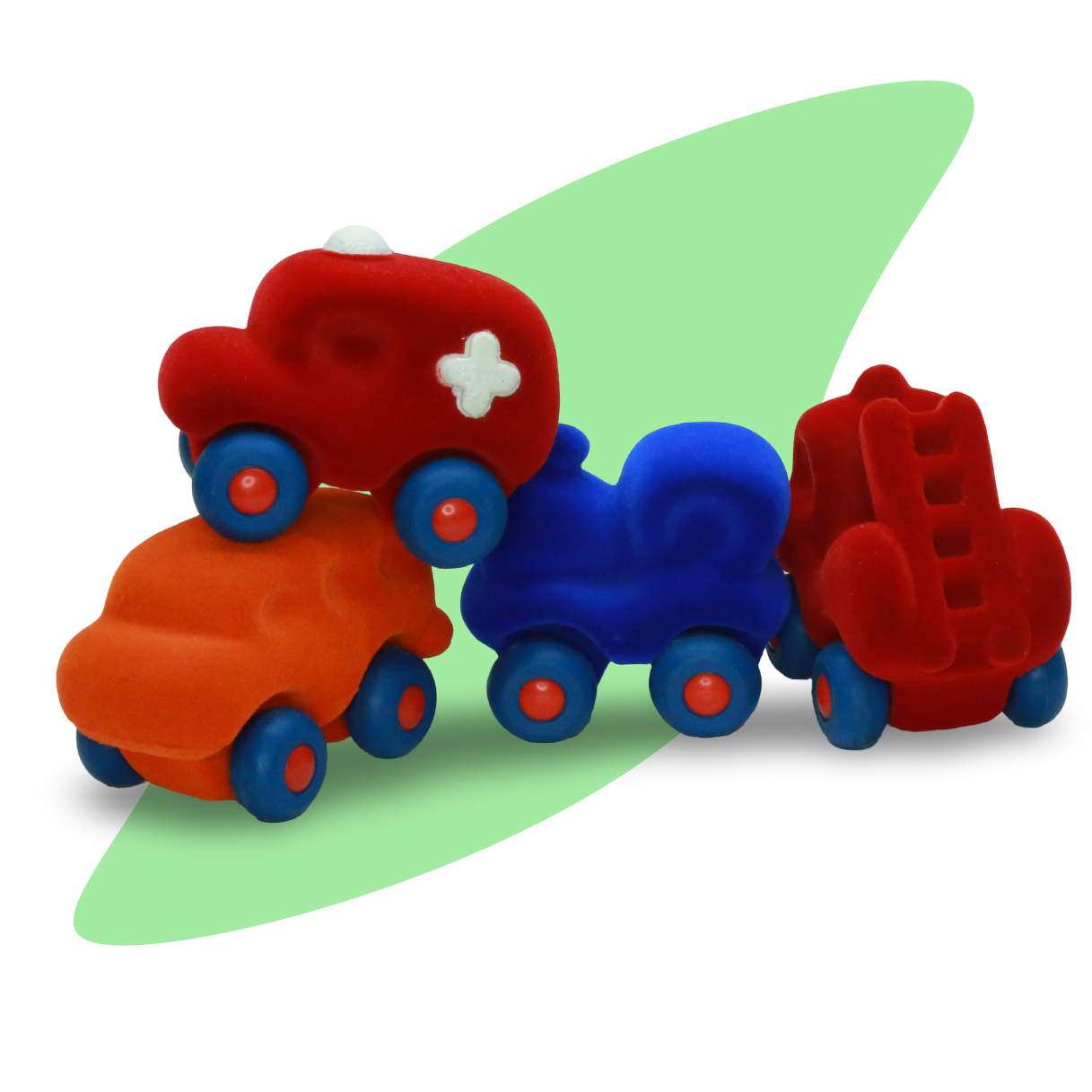 Colourful Micro Vehicles (Set of 4)