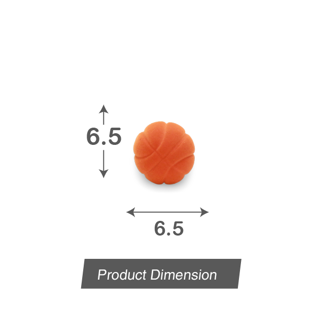 Rubbabu Small Stress/Sports Balls 2.5" (Set of 3)